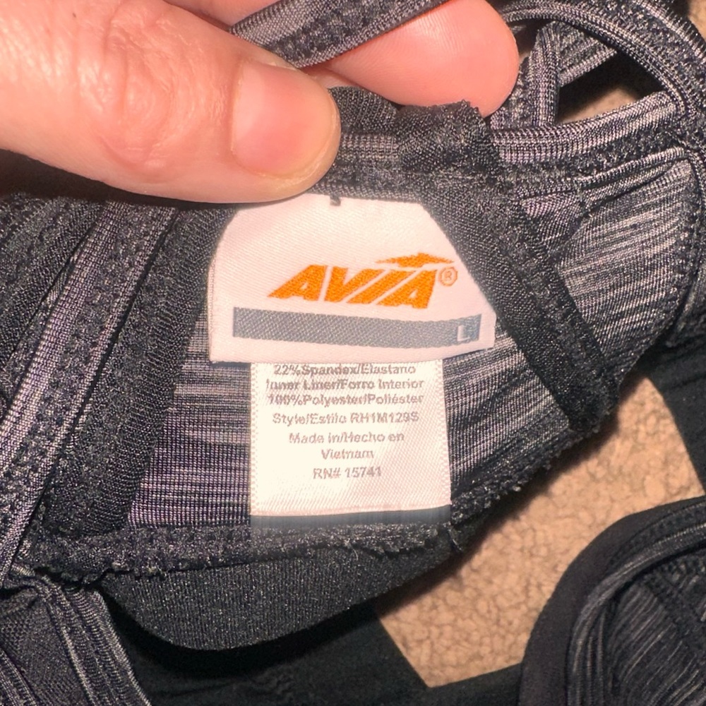 AVIA sports bra sz Large - Picture 2 of 3